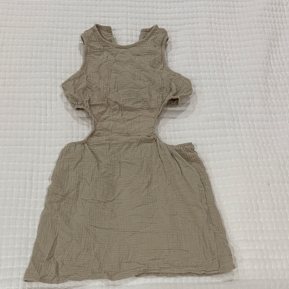 Linen Sleeveless Dress